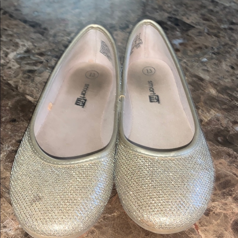 Smart Fit Gold Flats